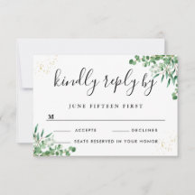 Budget Elegant Eucalyptus Leaves Greenery Wedding