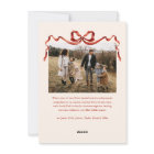 Budget Elegant Red Bow Christmas Four Photo