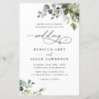 Budget Elegant Rustic Greenery Wedding Invitation
