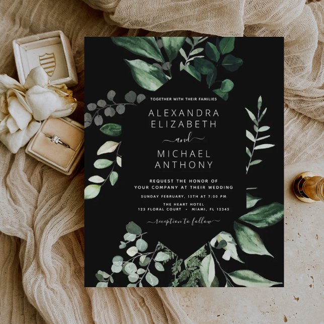 Budget Emerald Green Eucalyptus Greenery Wedding (Creator Uploaded)