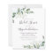 Budget Eucalyptus Bridal Shower Invitation
