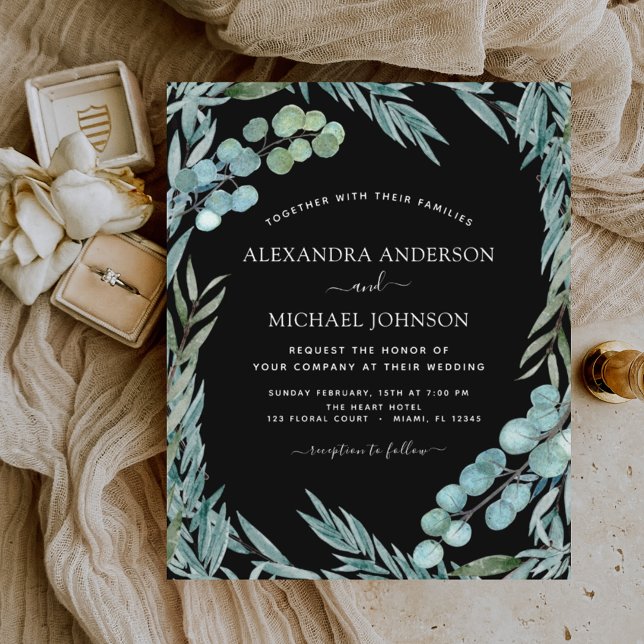 Budget Eucalyptus Greenery Botanical Wedding (Creator Uploaded)