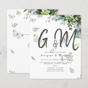 BUDGET Eucalyptus Greenery Leaf Botanical Wedding