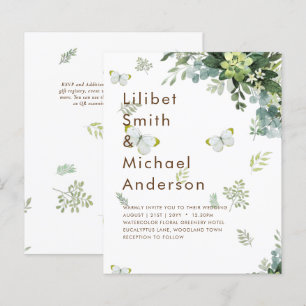 BUDGET Eucalyptus Greenery Leaf Botanical Wedding