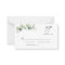 Budget Eucalyptus Greenery Wedding RSVP Card