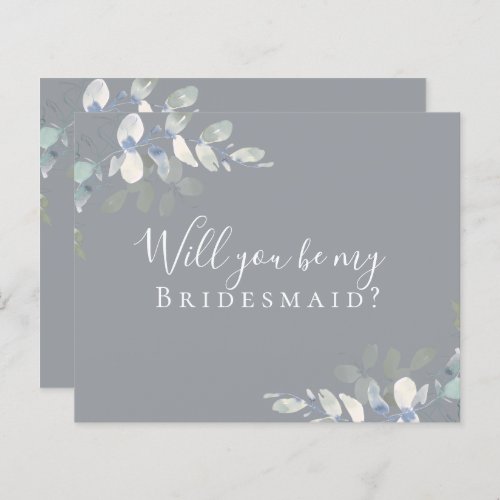 BUDGET Eucalyptus Maid of Honor Proposal