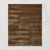 Budget Eucalyptus Rustic Wood Baby Sprinkle Lights (Back)