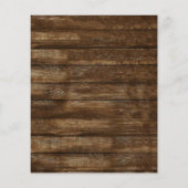 Budget Eucalyptus Rustic Wood Quinceanera (Back)