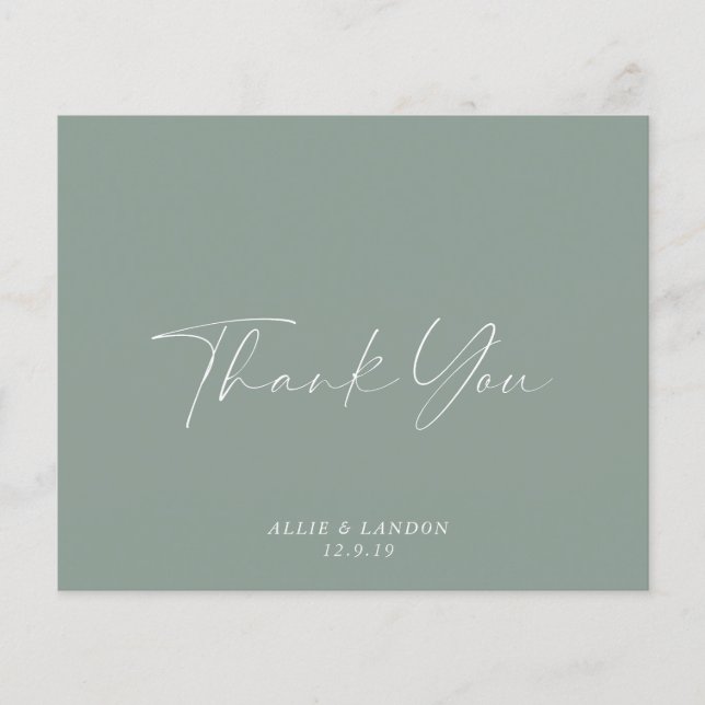 BUDGET Fall Thank You Card Flyer (Front)