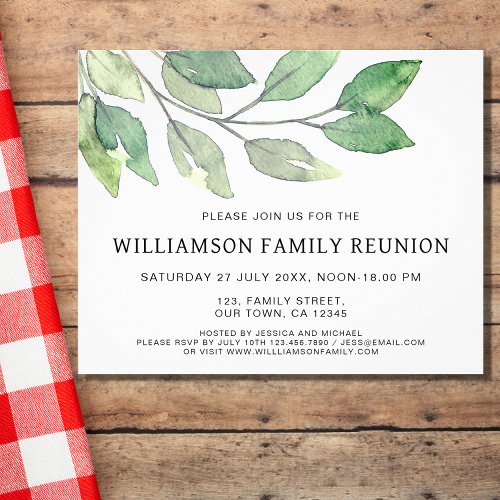 Budget Family Reunion  Flyer