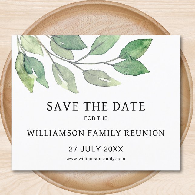 Budget Family Reunion Save The Date Announcement (Creator Uploaded)