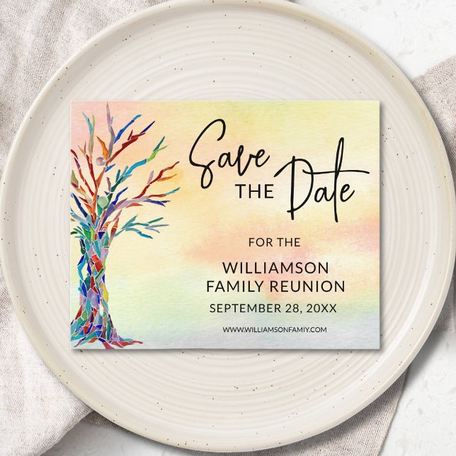 Budget Family Reunion Save The Date Announcement (Creator Uploaded)