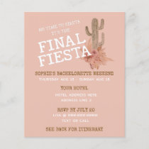 Budget Final Fiesta Itinerary Bachelorette Party