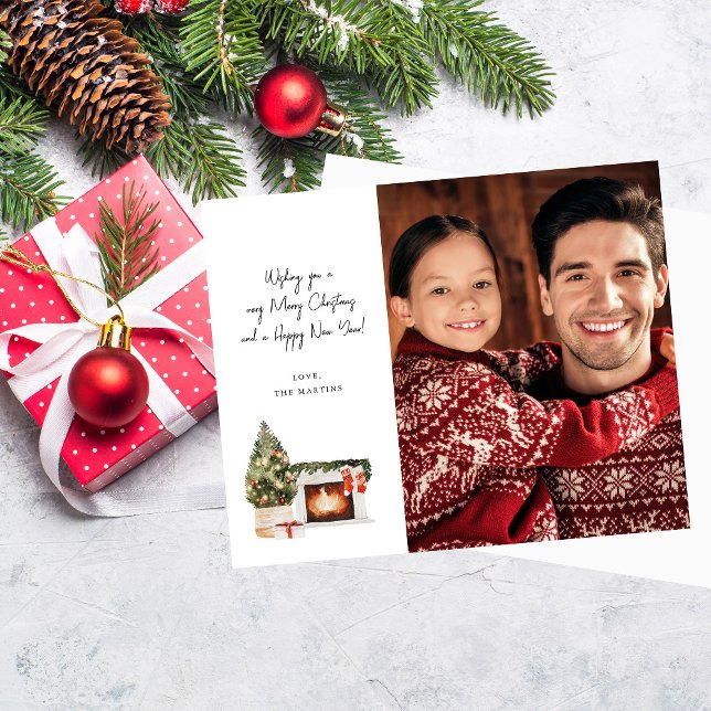 Budget Fireplace Christmas Note Photo Christmas (Creator Uploaded)