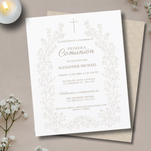 Budget First Communion Spanish Primera Comunion