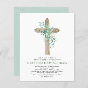 Budget First Holy Communion Greenery Eucalyptus