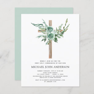 Budget First Holy Communion Greenery Eucalyptus