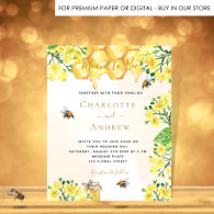 Budget floral honeycomb meant to bee wedding