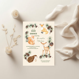 Budget Forest Friends & Woodland Baby Shower