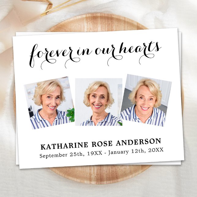 Budget Forever In Our Hearts Funeral Thank You (Creator Uploaded)