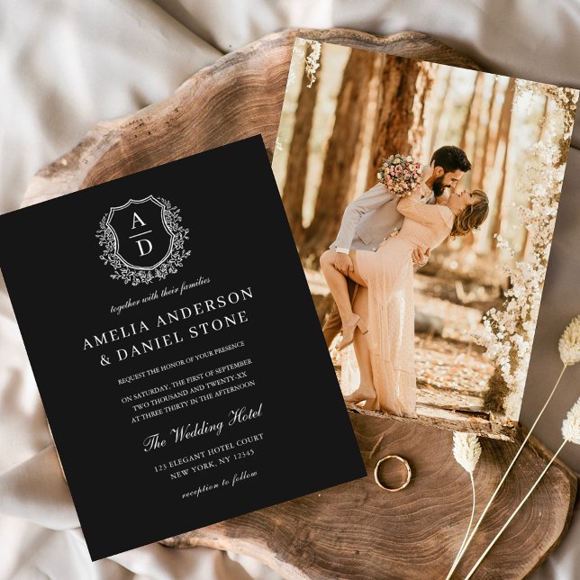 Budget Formal Floral Crest Monogram Wedding  (Creator Uploaded)