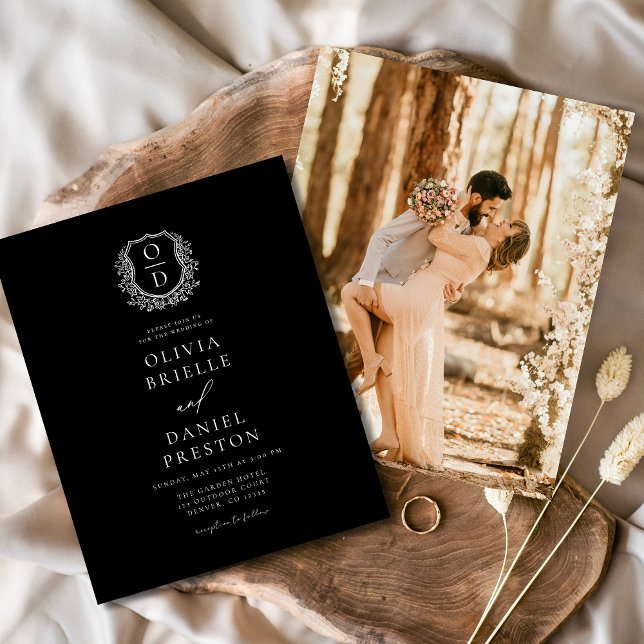 Budget Formal Floral Crest Monogram Wedding  (Creator Uploaded)