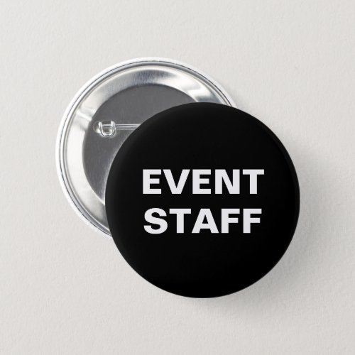 Budget Friendly Event Staff Button