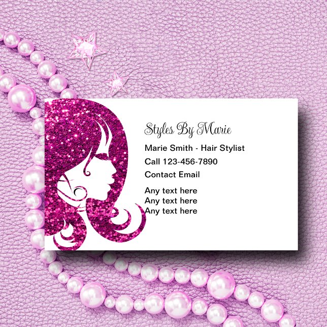 Budget Friendly Hairstylist Business Cards (Creator Uploaded)