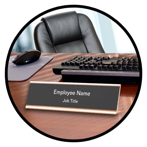 Budget Friendly Office Staff Desk Name Plate