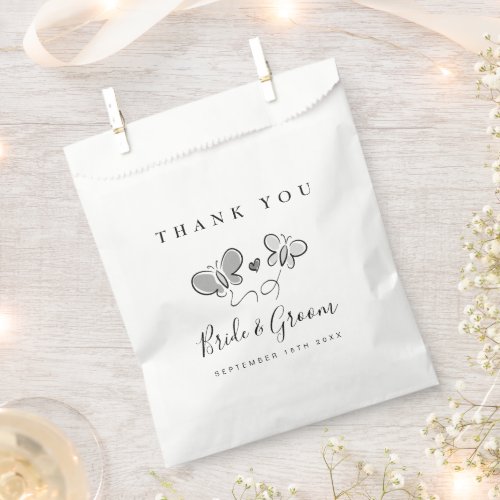 Budget friendly spring wedding party favor bags