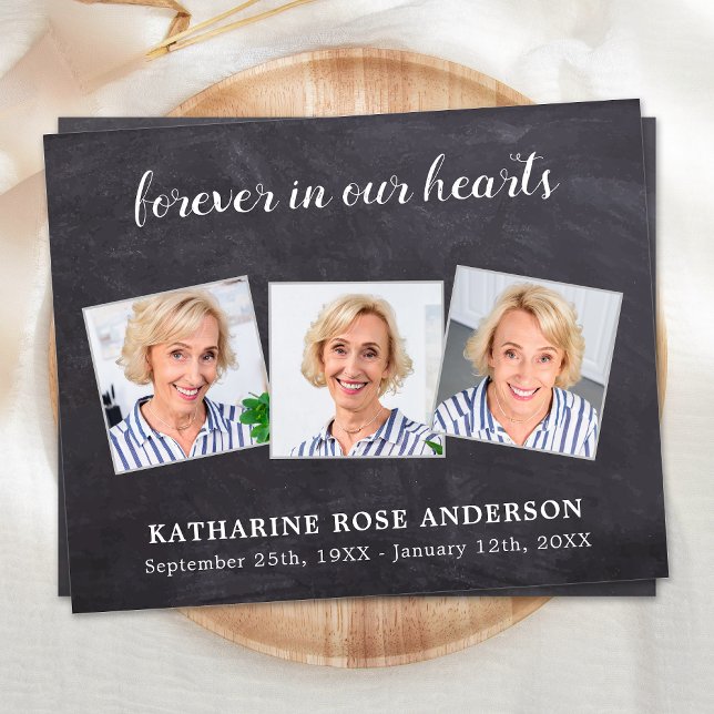 Budget Funeral Thank You Card Sympathy 3 Photo  (Creator Uploaded)