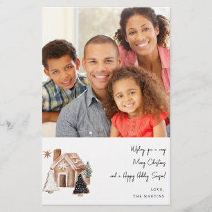 Budget Gingerbread House& Christmas Cookies Note M Flyer