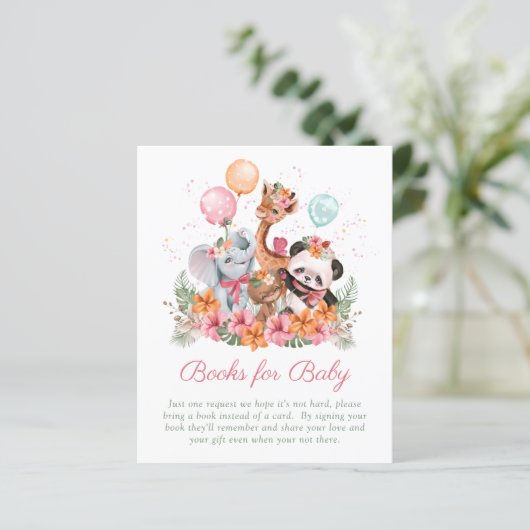 Budget Girl Safari Animals Books for Baby (Standing Front)