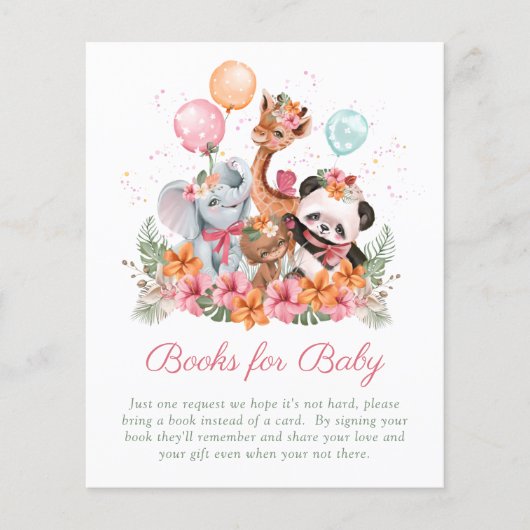 Budget Girl Safari Animals Books for Baby (Front)