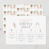 Budget girly elegant birthday weekend itinerary