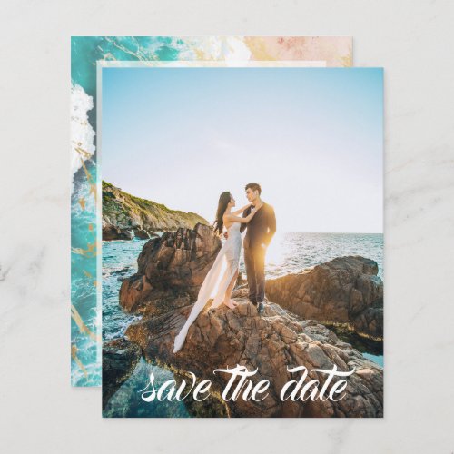 Budget Golden Beach Anchor Photo Save the Date