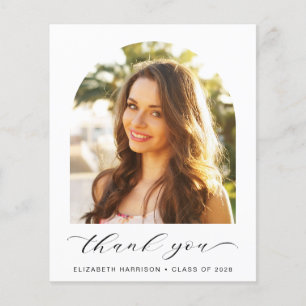 Budget Graduation Arch Photo Thank You