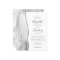 Budget Gray White Silver Agate Wedding Invitation