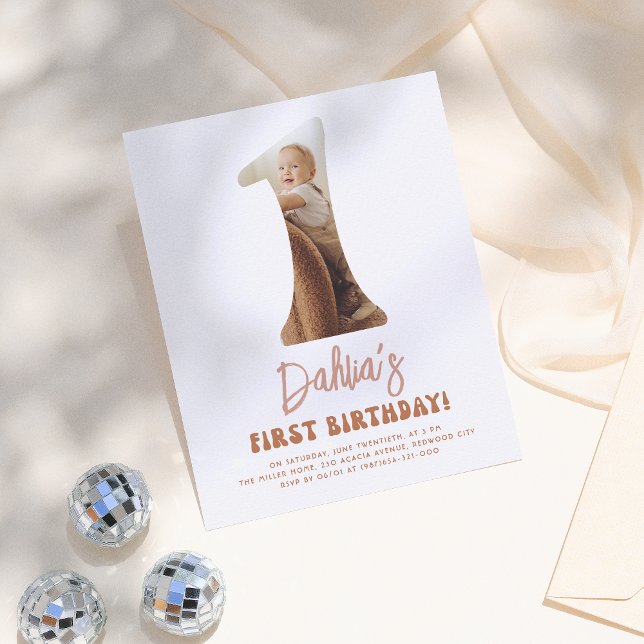 Budget Groovy One Daisy Photo 1st Birthday Party (Creator Uploaded)