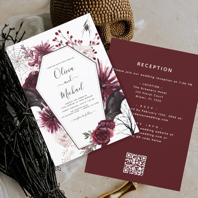 Budget Halloween All In One QR Code Wedding (Creator Uploaded)