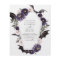 Budget Halloween Autumn Fall Dark Wedding Flyer