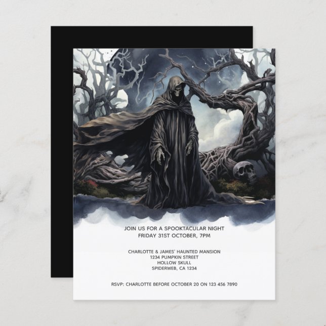 BUDGET Halloween Grim Reaper (Front/Back)