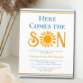 Budget Here Comes The Son Baby Shower Invitation