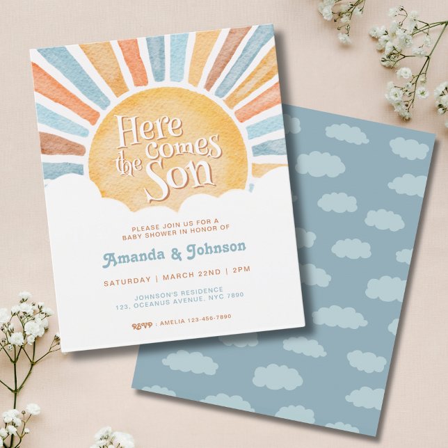 Budget Here Comes the Son Boho Baby Shower (Creator Uploaded)