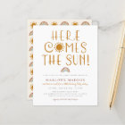 Budget Here Comes The Sun | Boho Baby Shower