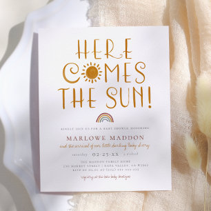 Budget Here Comes The Sun Boho Baby Shower