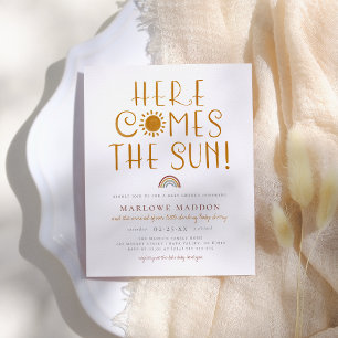 Budget Here Comes The Sun   Boho Baby Shower