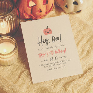 Budget Hey Boo Halloween Boho Birthday Party