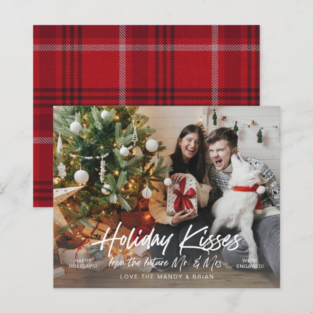 Budget Holiday Kiss Future Mr. & Mrs. Photo H (Front/Back)