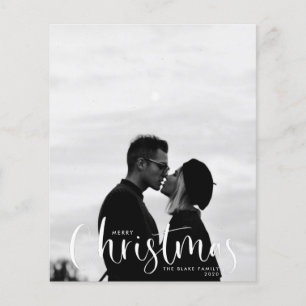 Budget Holiday Photo Card   Modern Christmas Flyer